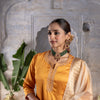 Golden Mustard Modal Silk Kurta Pant For Women's