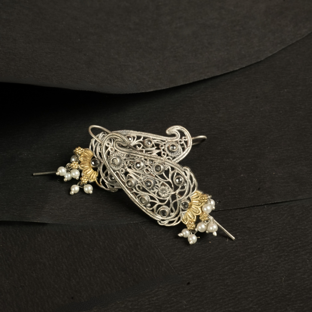 Lotus Drop Earrings