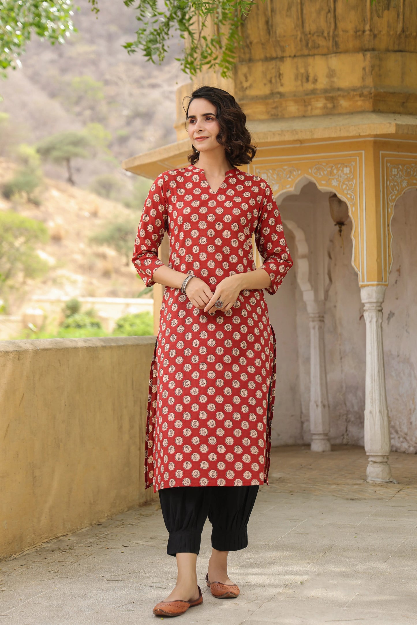 Kajjali Straight Kurta