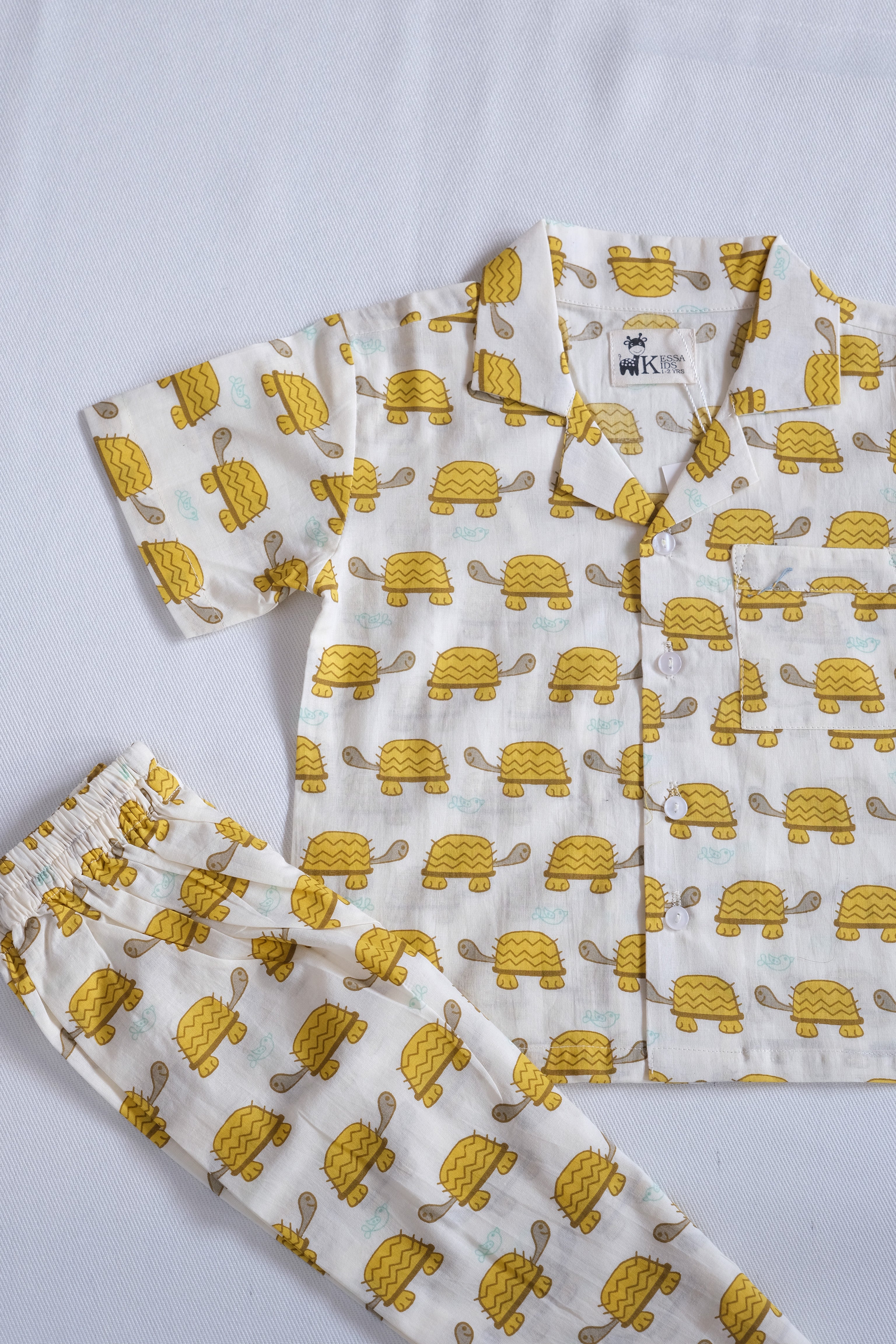 Cream Kids Lounge Wear