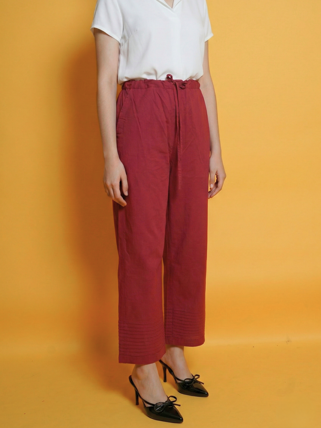 Maroon Palazzo