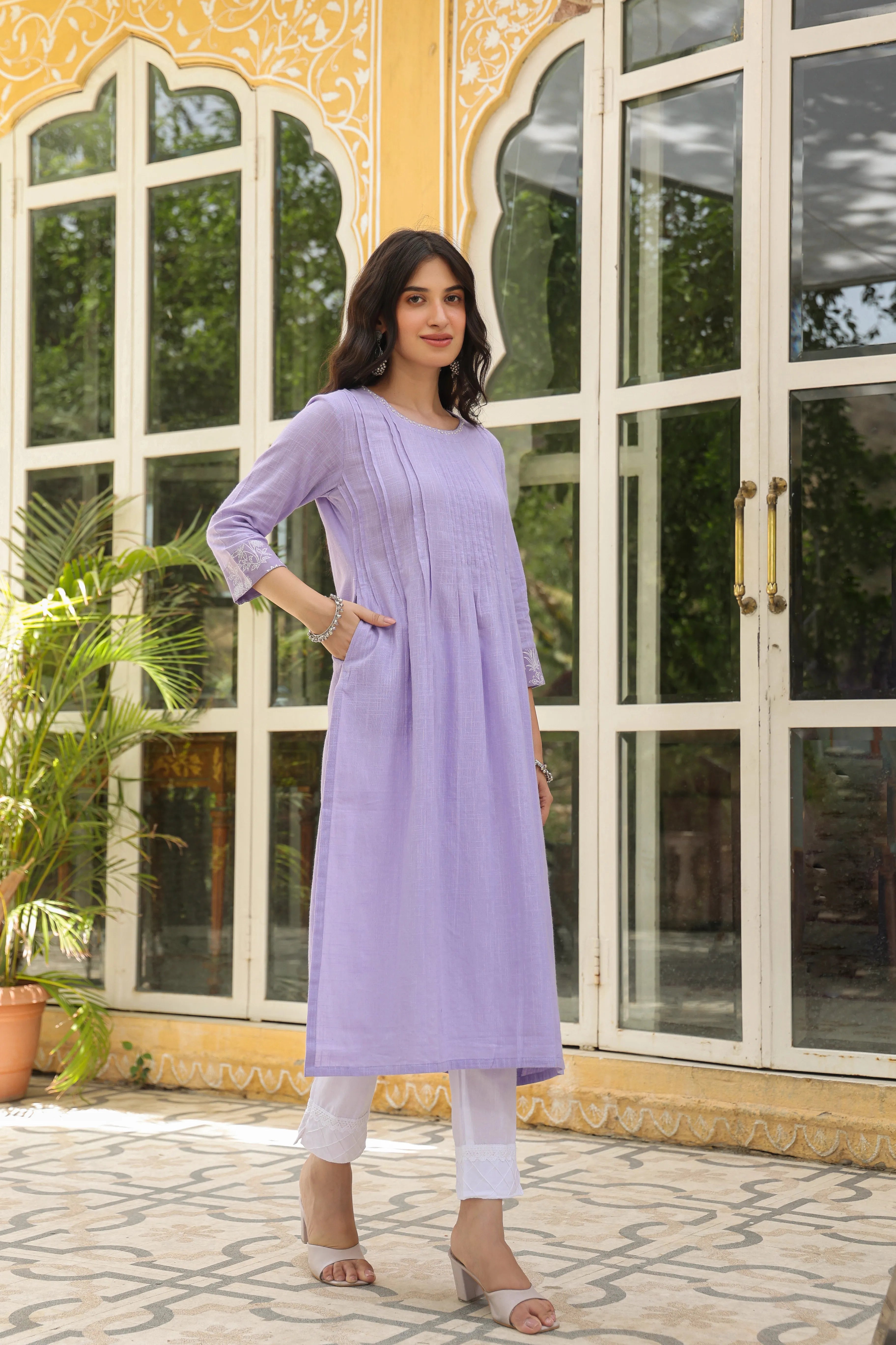 Ishani Straight Kurta- Kurta for Women