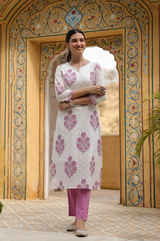 Sadhya Cottan Straight Kurta