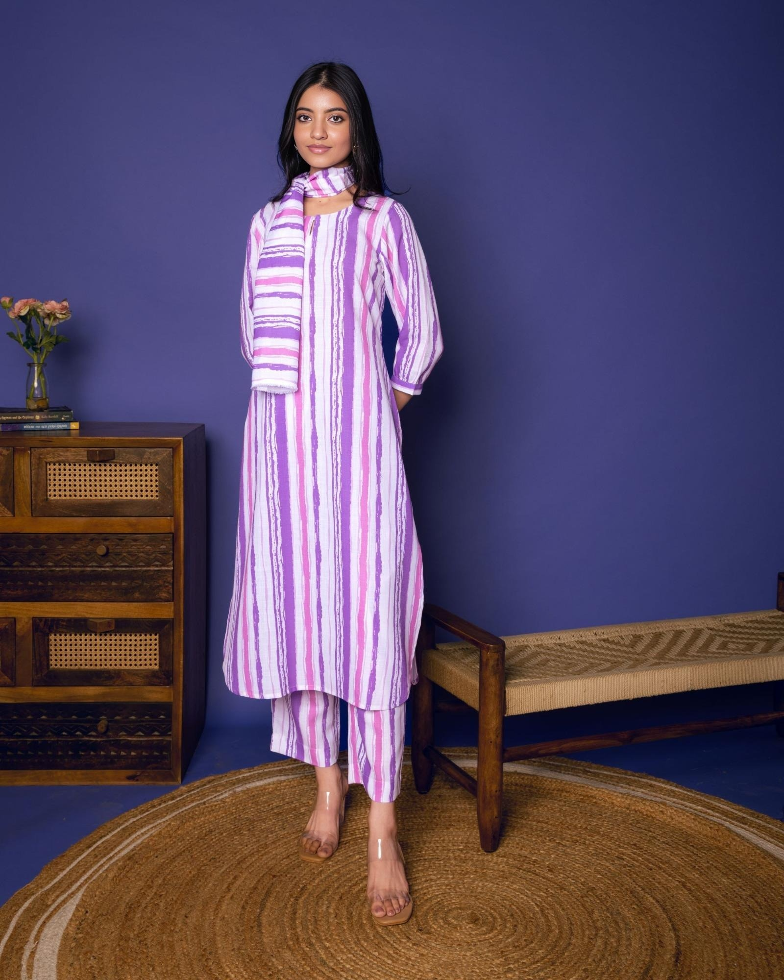 MUKTA KURTA PANT SET