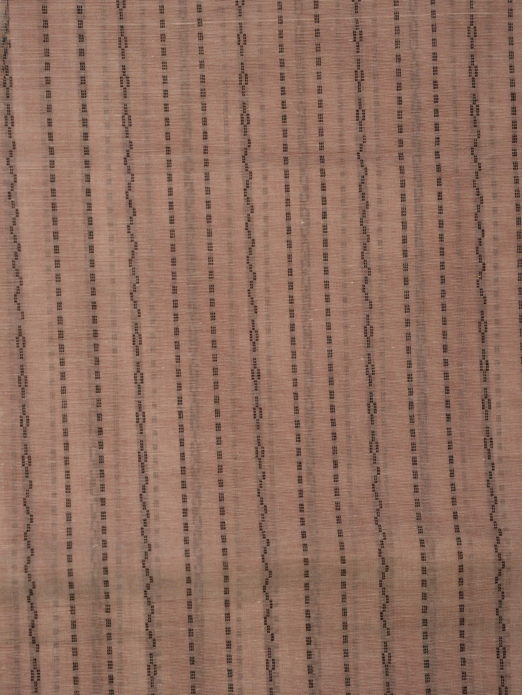 Pinkish Beige Colour Cotton Handloom Self Weaned Saree