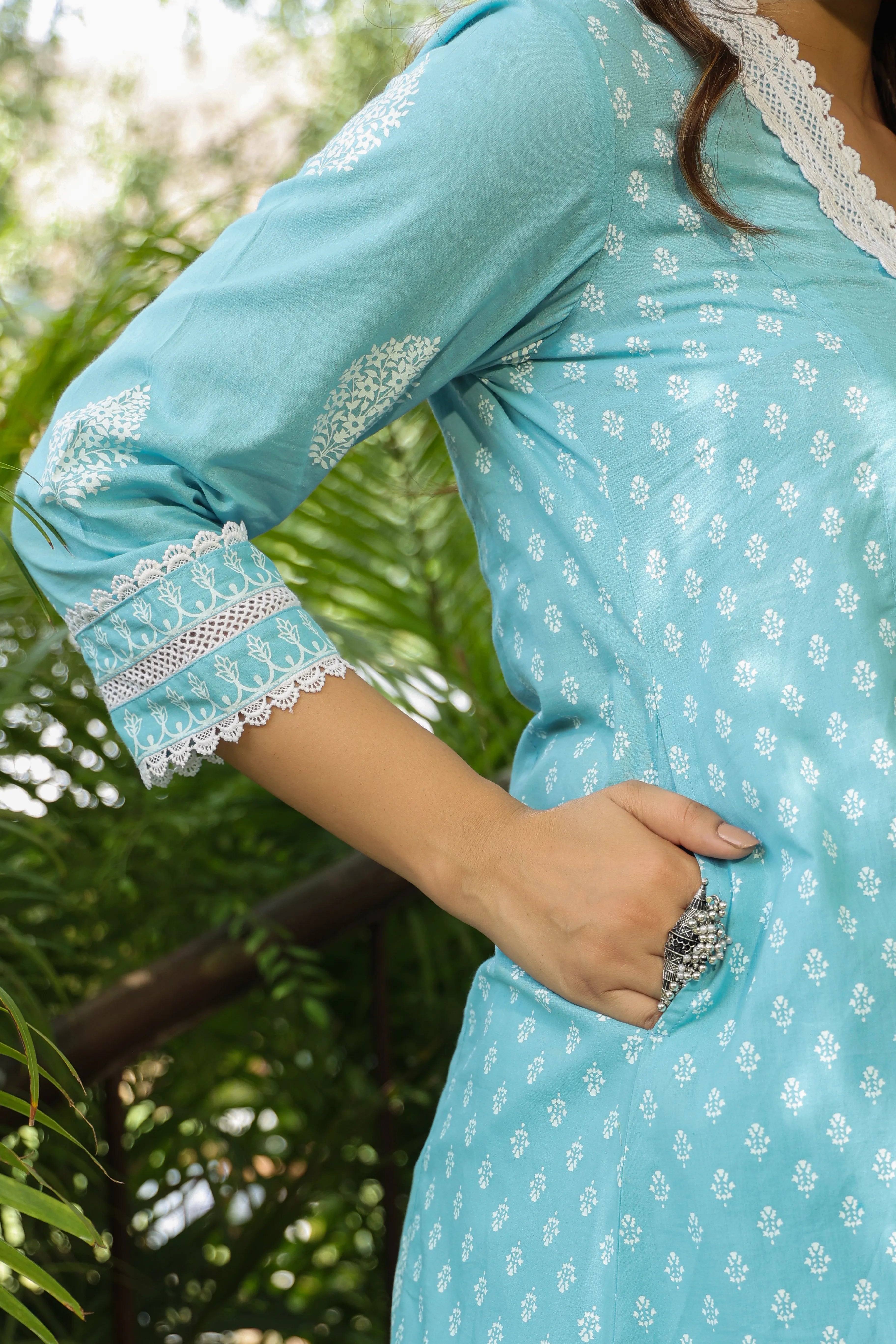 Yaalini Cotton Aline Kurta-collection for women