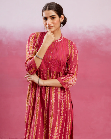 Magenta Pink Kurta Pant