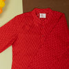 Red Cotton Boys Kurta