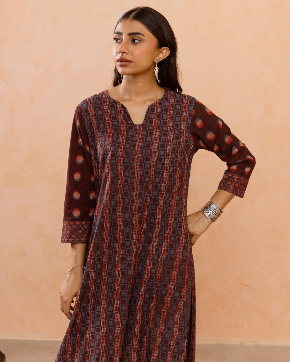 Rust Kurta Pant