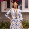 Indigo Blue Kurta Pant(Dupatta Not Included)