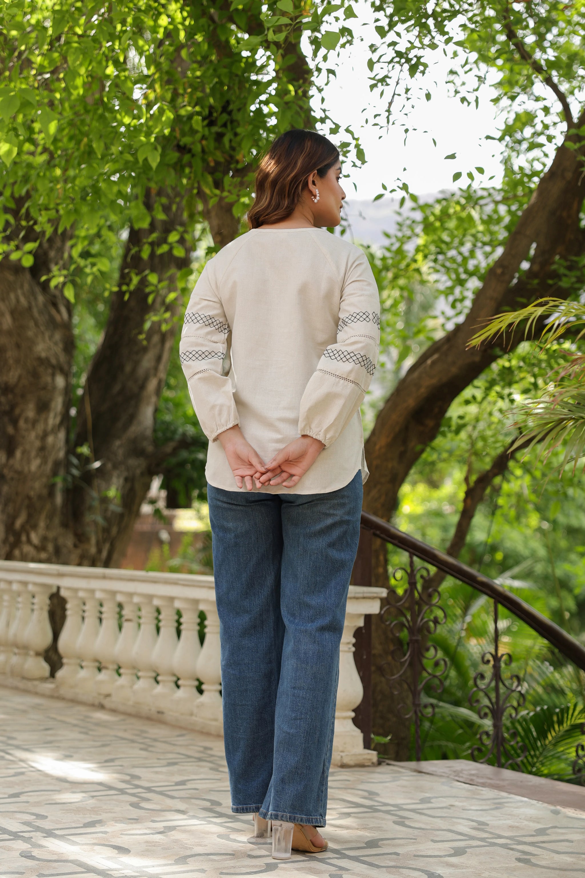 Casta Linen Short Top