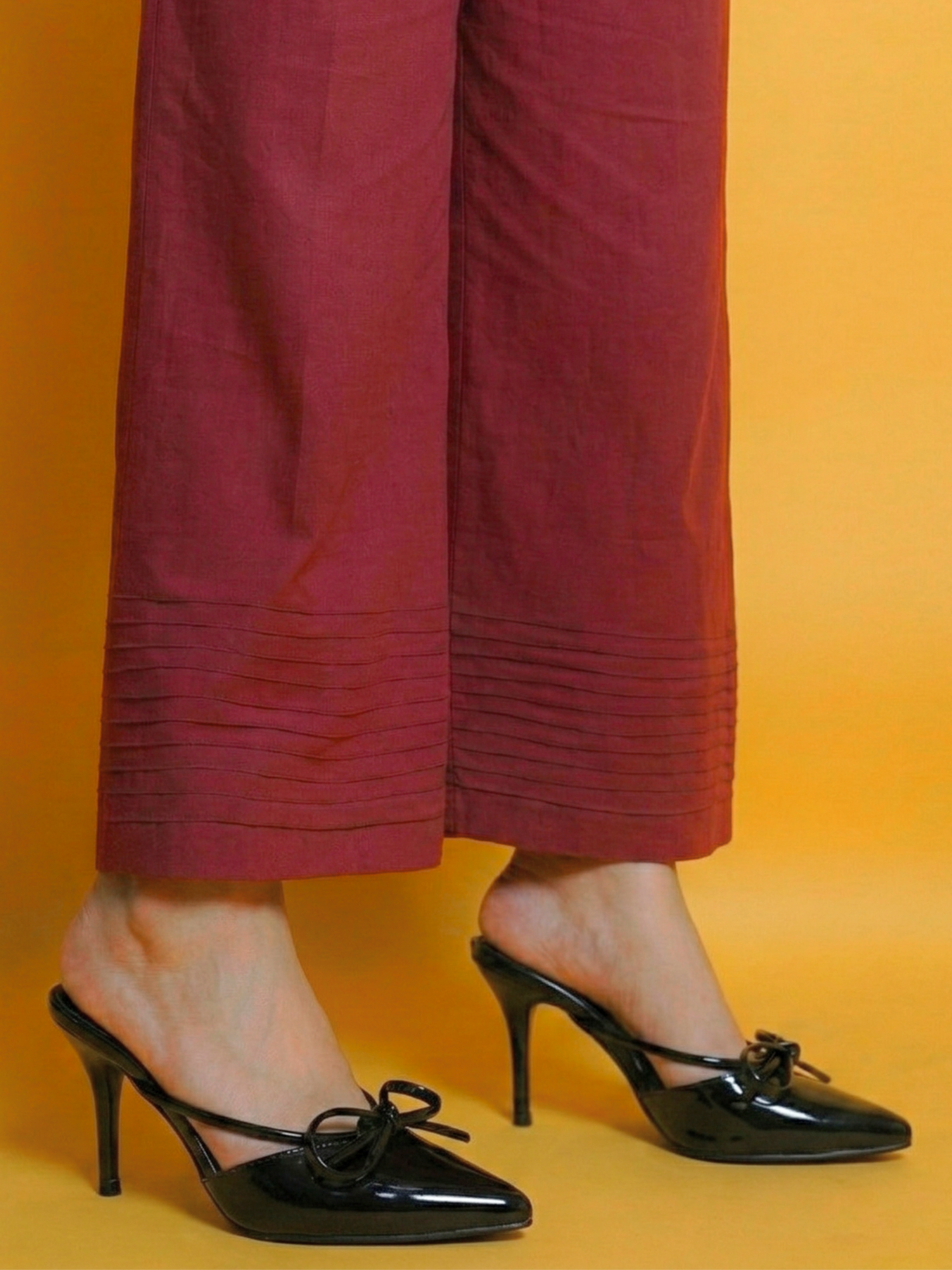 Maroon Palazzo