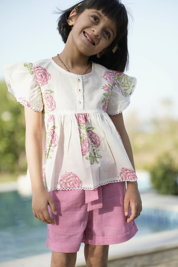 Kids Top With Shorts