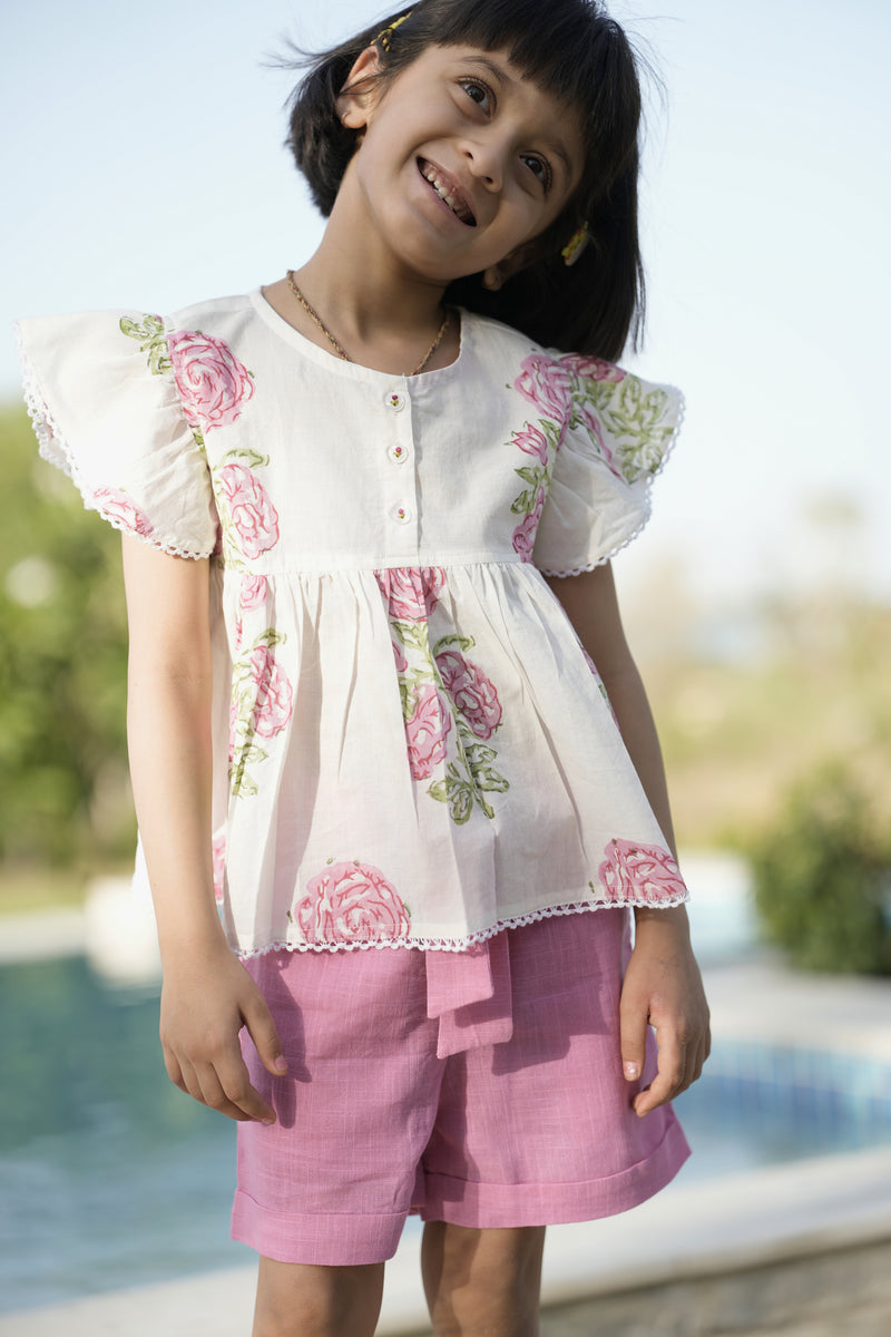 Kids Top With Shorts