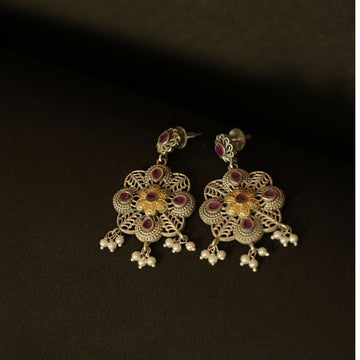 Pearled Petals Earrings