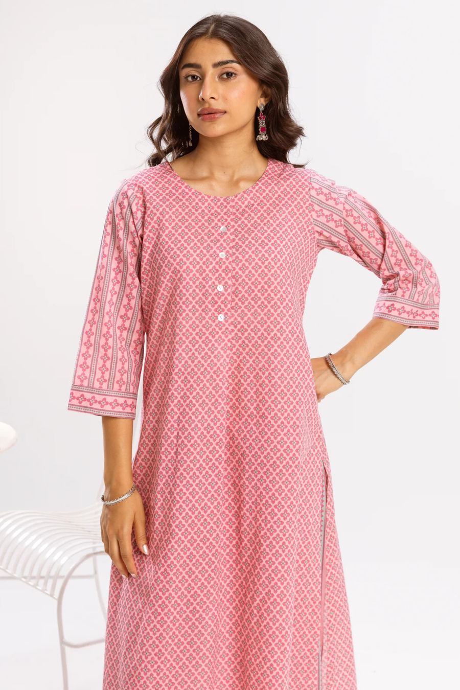 Soft Pink Kurta Pant