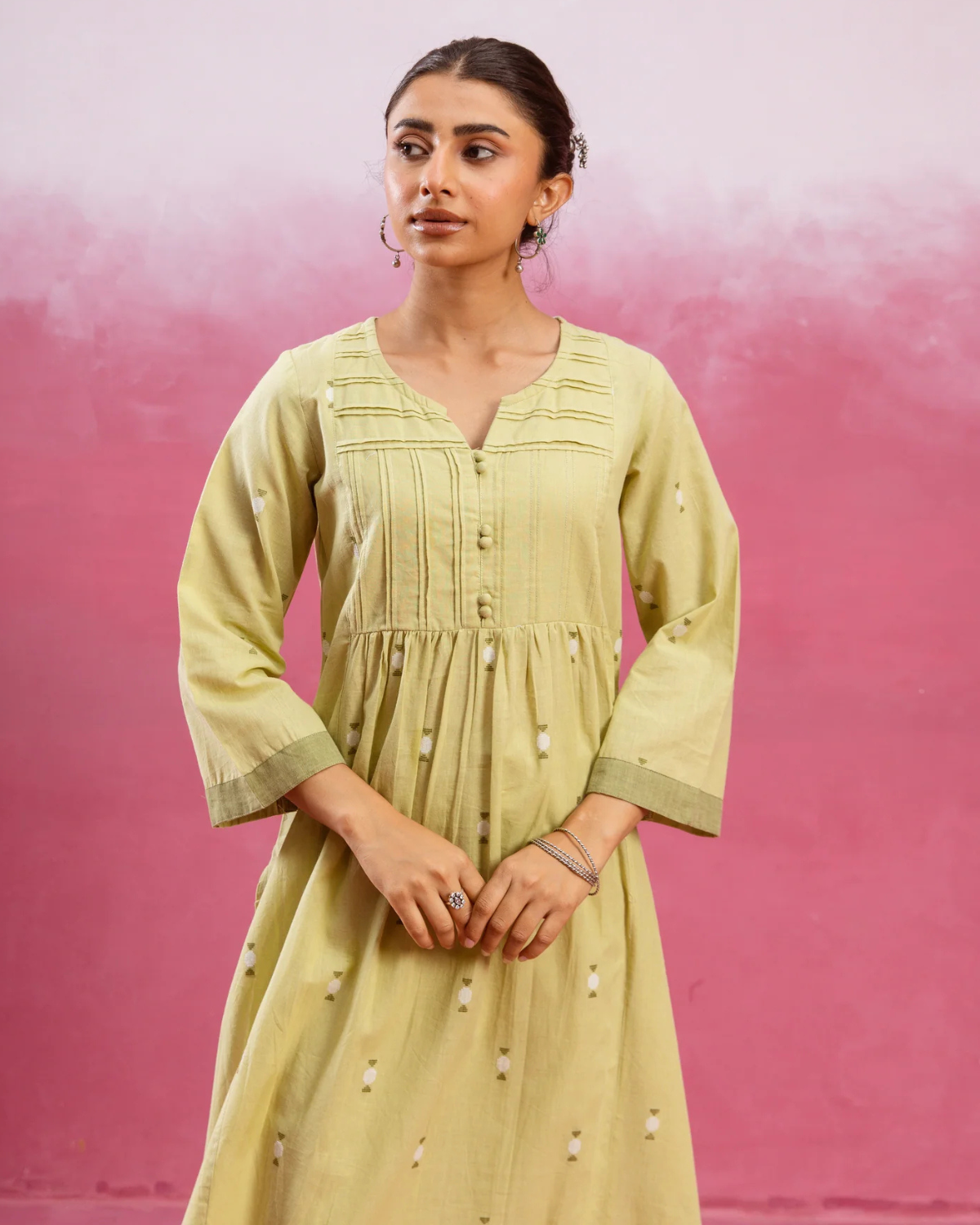 Pista Green Kurta Pant