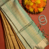 Mehndi Green Colour Pure Silk Zari Work Saree