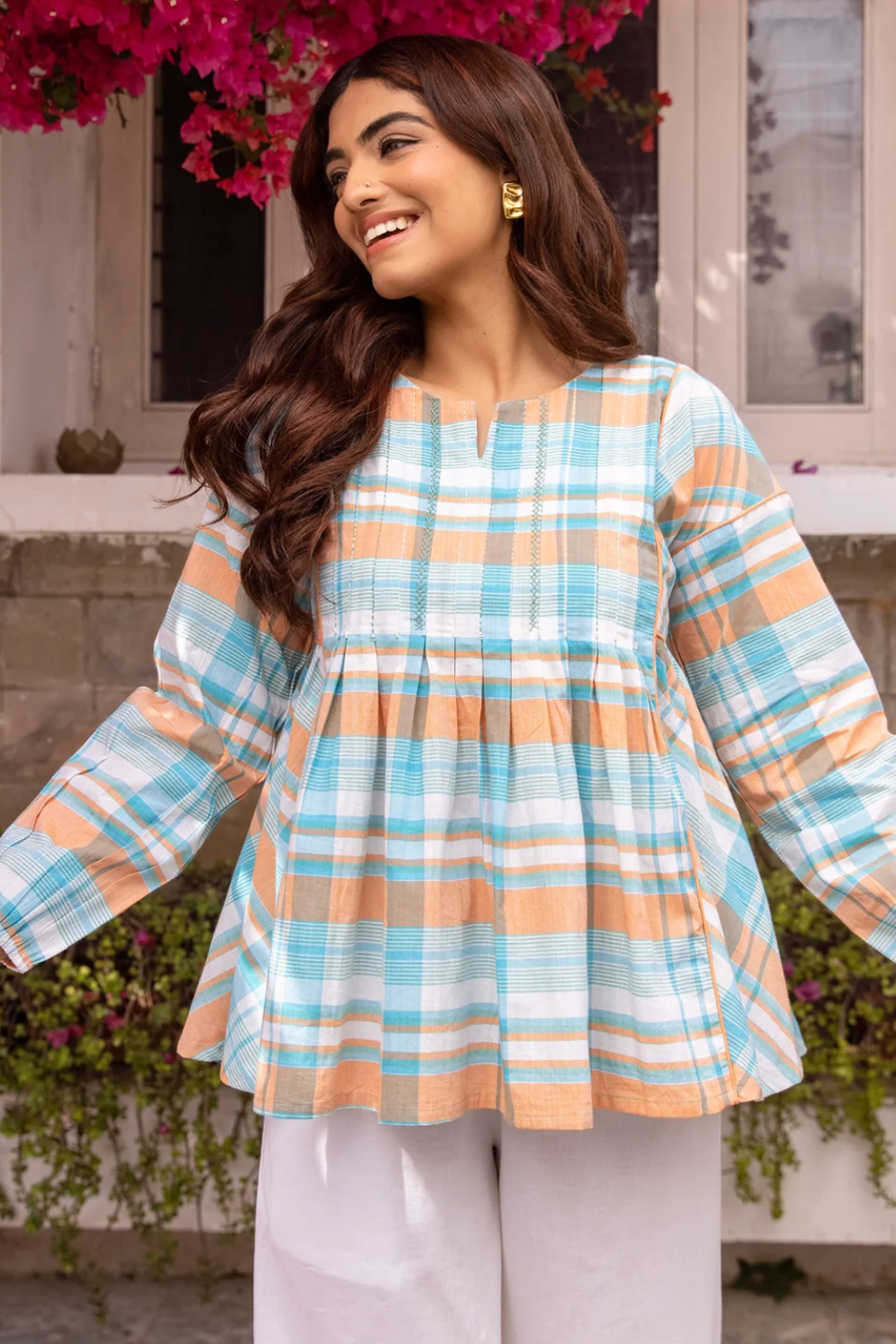 Mint Blue Short Top
