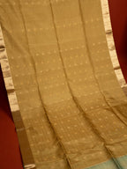 Mehndi Green Colour Pure Silk Zari Work Saree