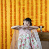 KIds White Printed Kurta Shrara Set For Women's