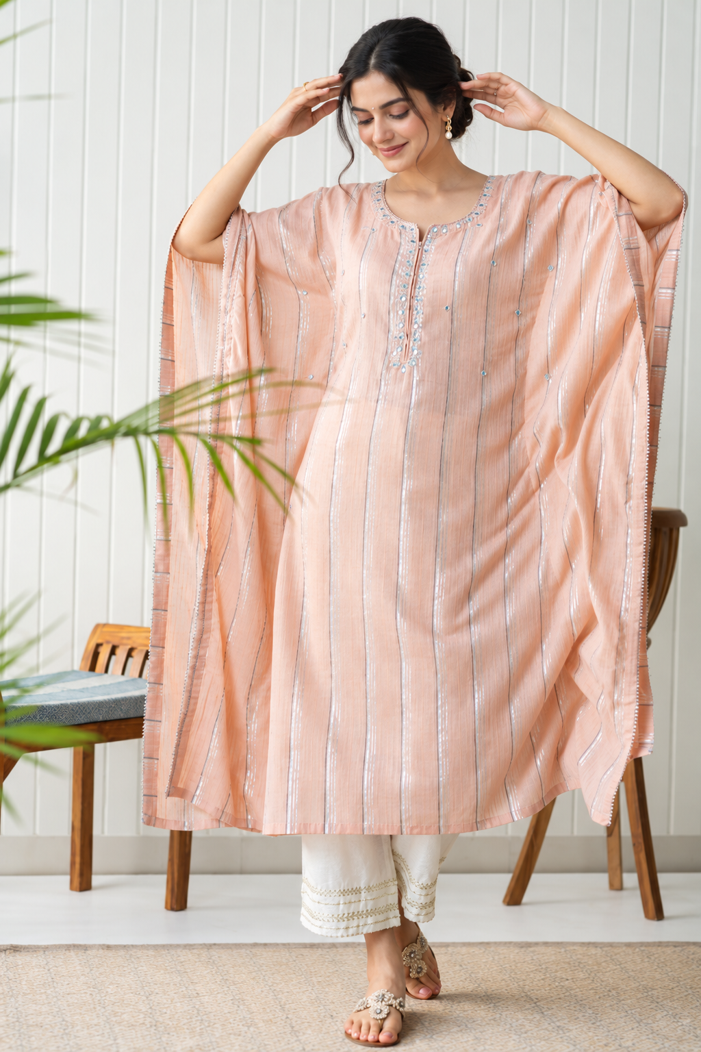 Cavern pink Kurta