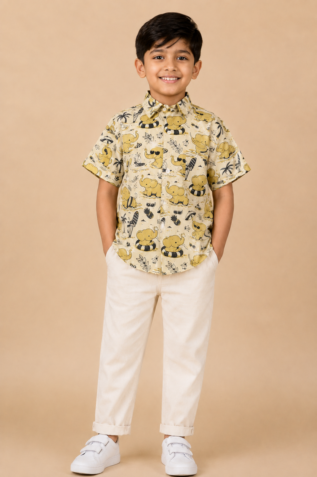 Cream Shirt