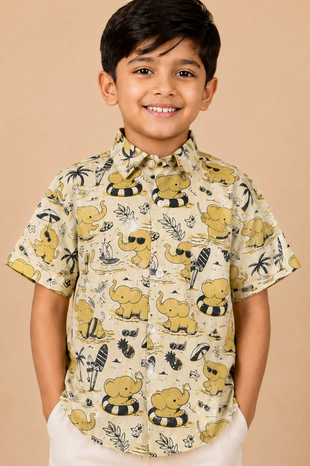 Cream Shirt