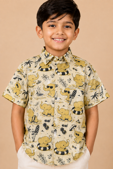 Cream Shirt