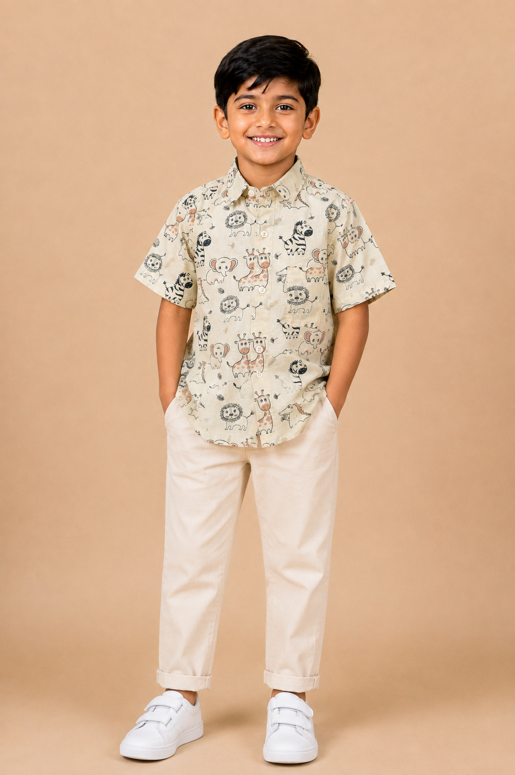 Beige Shirt