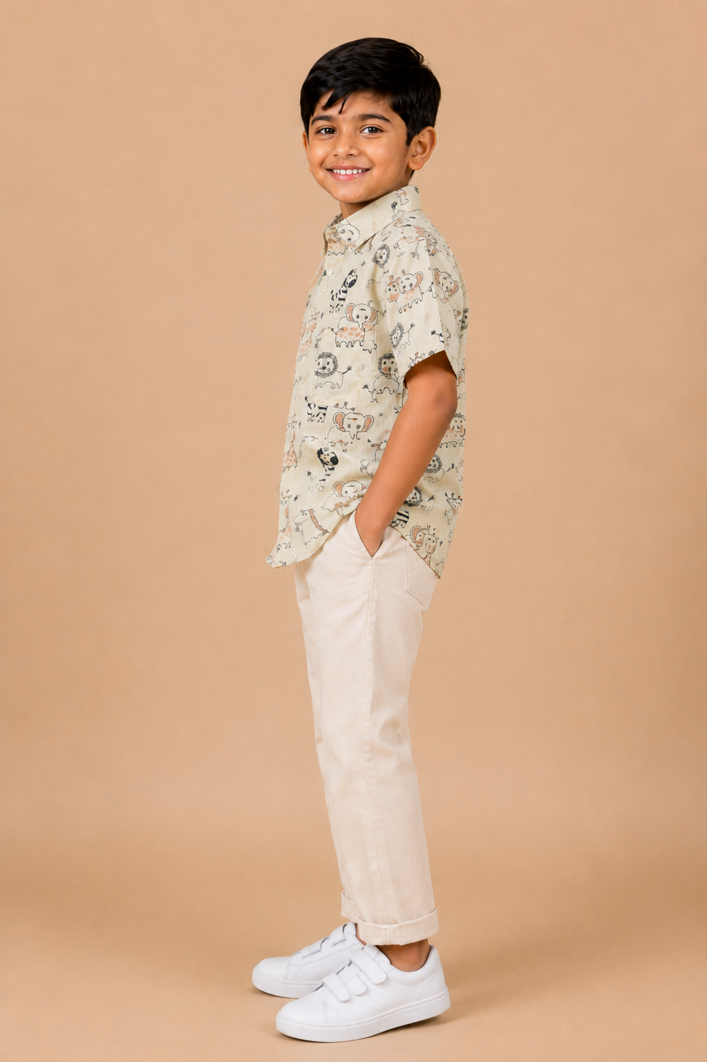 Beige Shirt