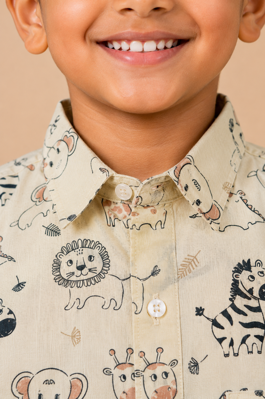 Beige Shirt