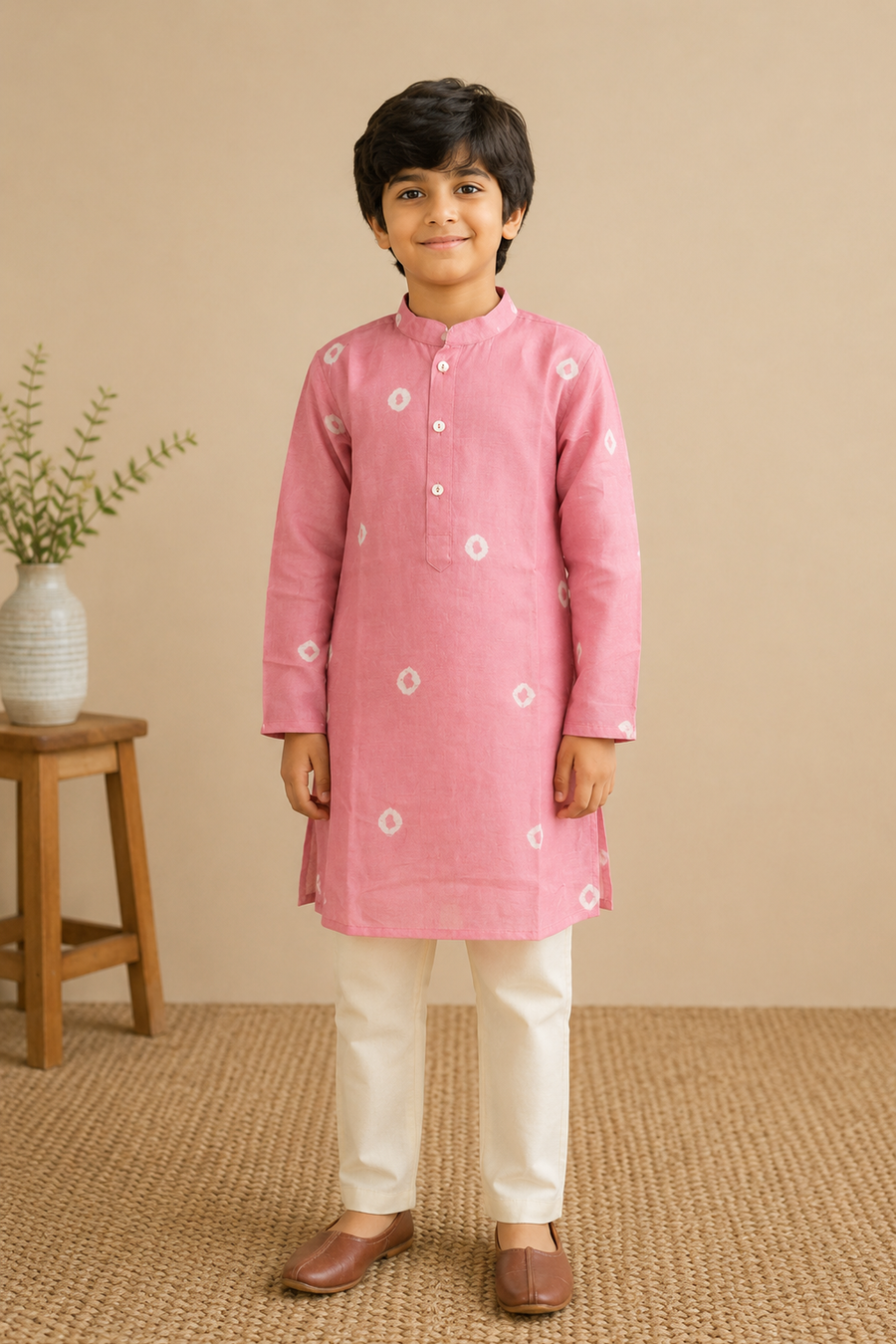 Pink Kurta