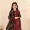 Navy Blue Kurta Pant Dupatta
