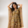 Yellow Cotton Kaftan