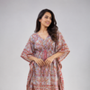 Grey Cotton Kaftan
