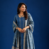 Blue Chanderi Complete Suit Set