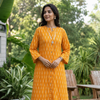 Yellow A-Line Kurta