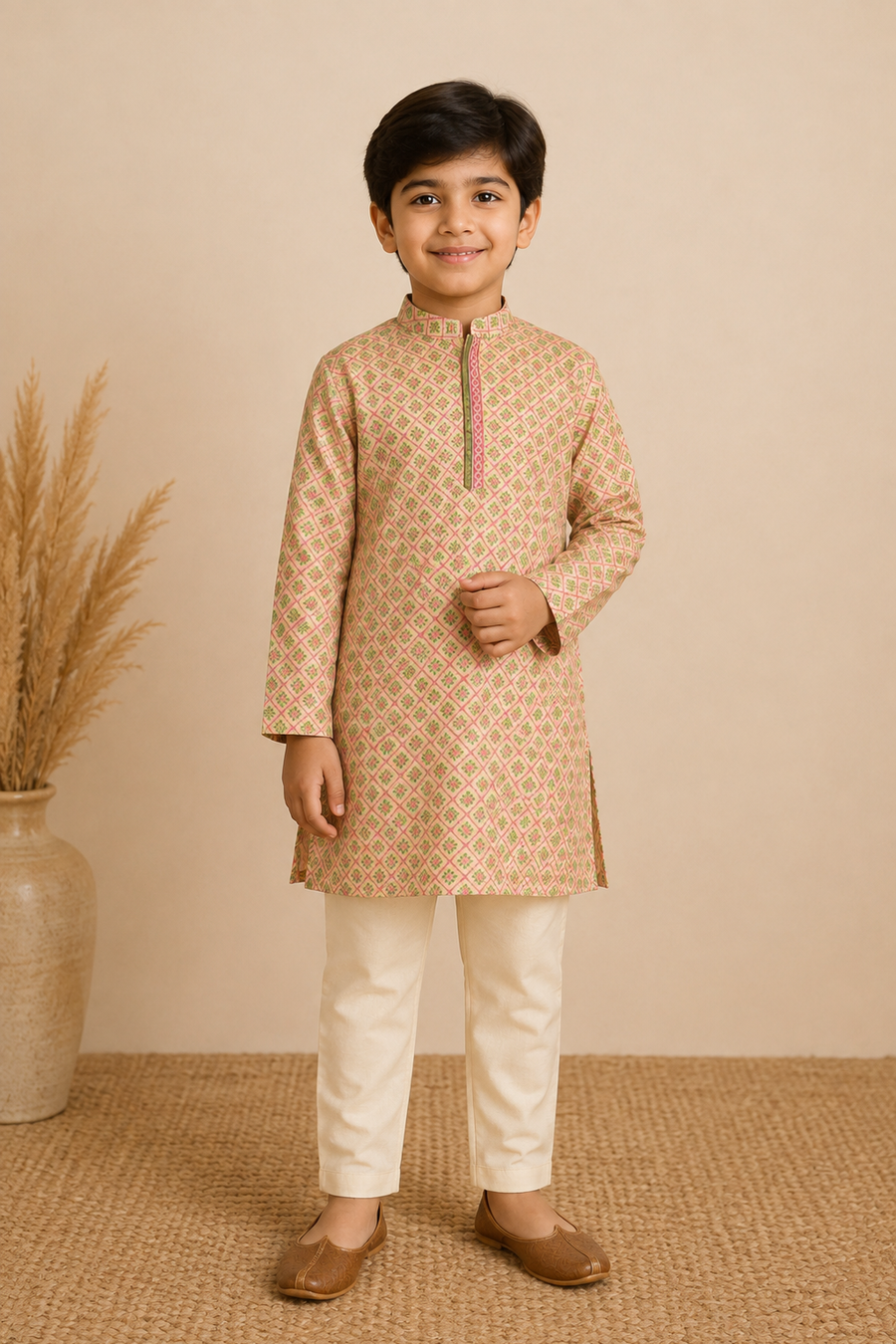 Olive Green Kurta