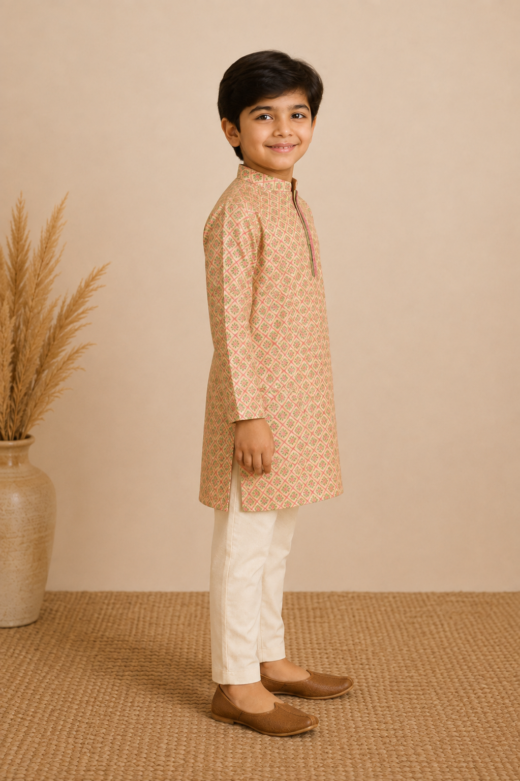Olive Green Kurta