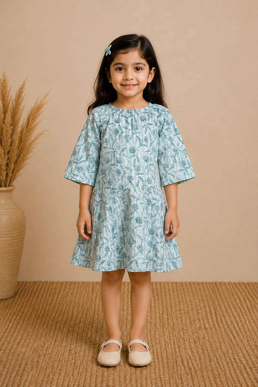 Powder Blue Frock