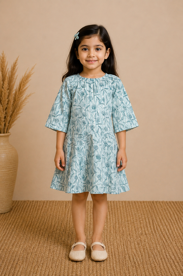 Powder Blue Frock