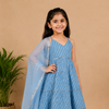 Powder Blue Kurta Pant Dupatta
