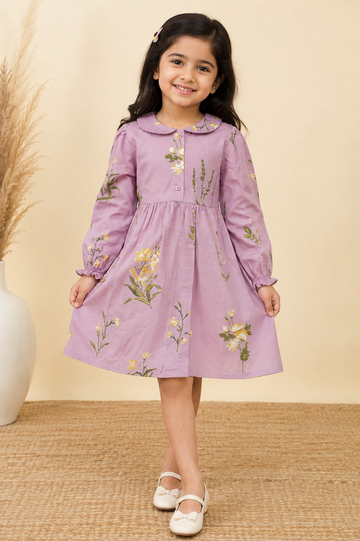 Lavender  Frock