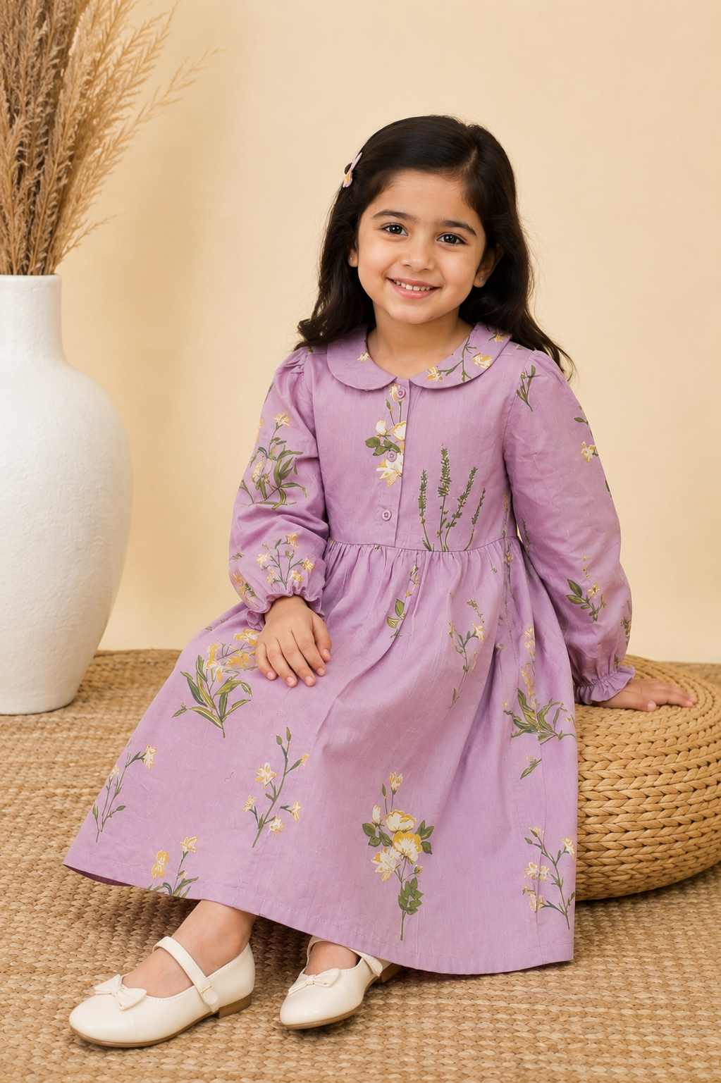 Lavender  Frock