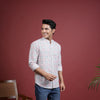 MULTI-COLOR COTTON CHINESE JAALPRINT SHIRT FOR MEN'S