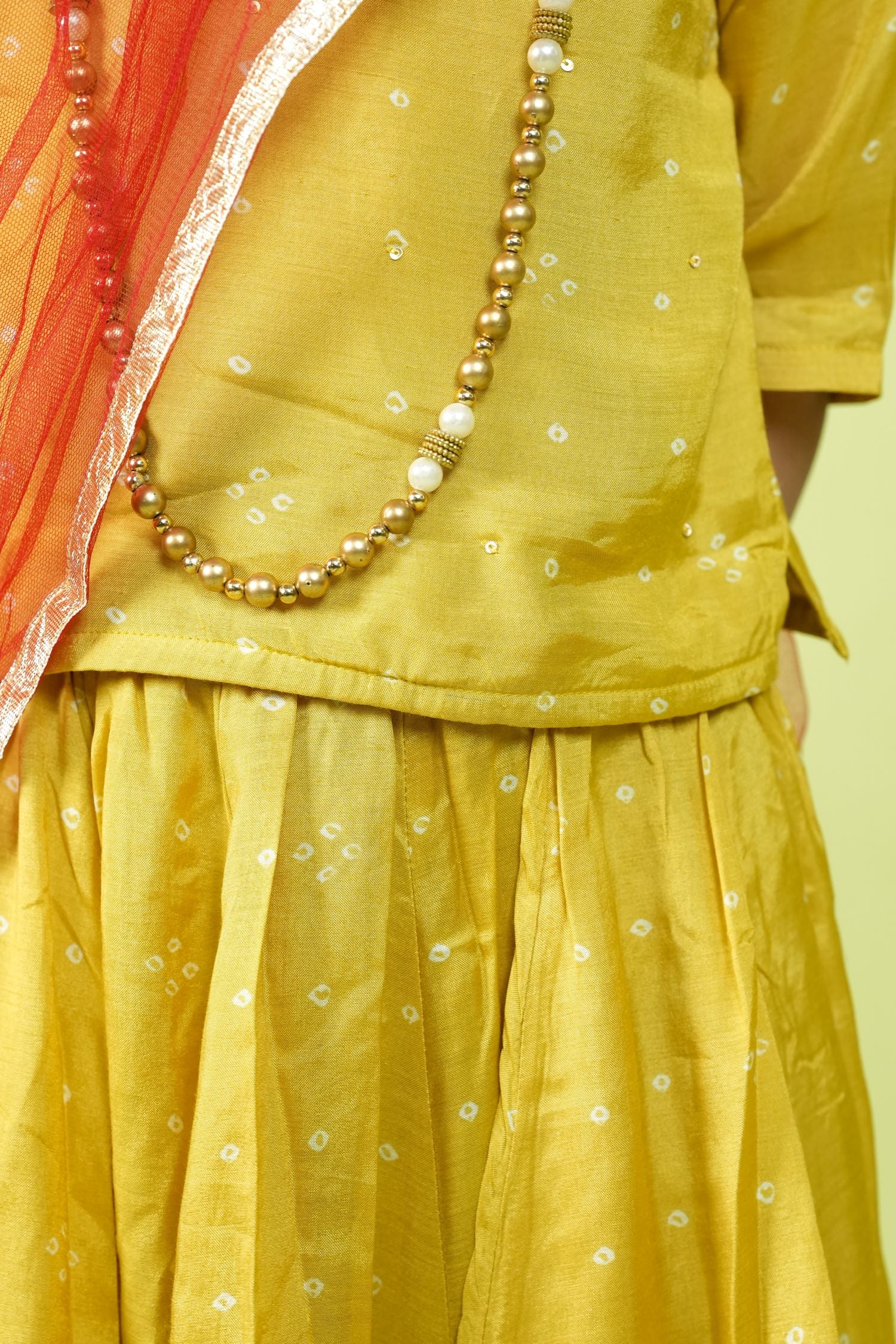 Girls blouse skirt Dupatta Set