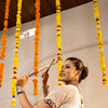 White & Red Lehenga Choli with Dupatta