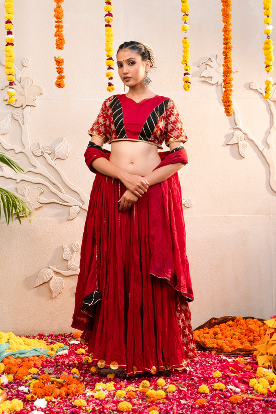 Moksha Lehenga, Choli with Dupatta