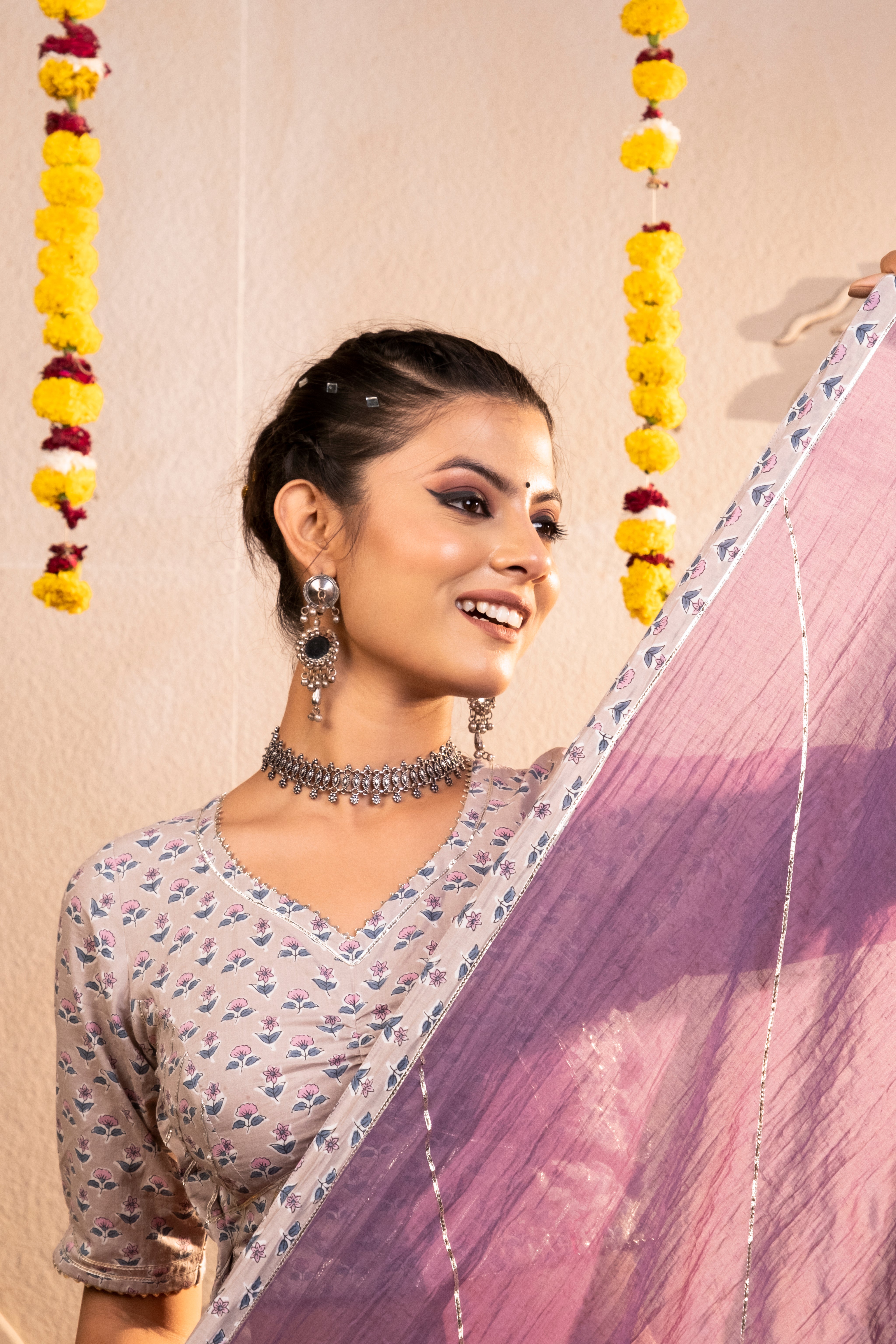 Chaitra Lehenga, Choli with Dupatta